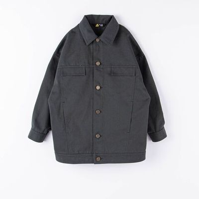 Denim jacket for teens - GRAPHITE