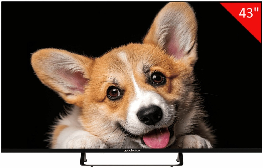 Телевизор  TopDevice TDTV43CS03U_BK