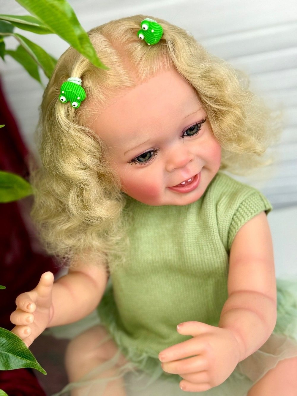 Кукла Реборн виниловая 55см (FA-037A1)