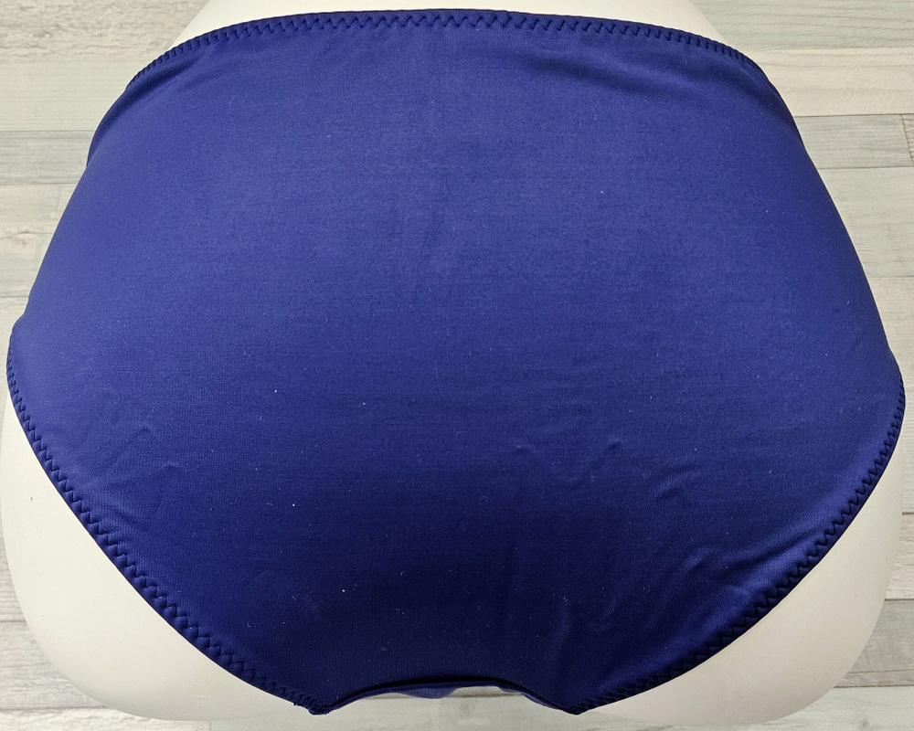 Синие классические женские плавки (Размер: 5X) (Цвет: синий)