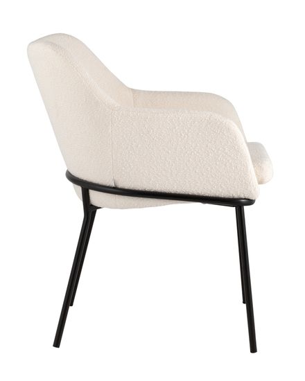 Стул кухонный Орли букле молочный