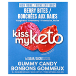 Kiss My Keto, жевательные конфеты, ягодный вкус, малина и клубника, 8 пакетиков по 25 г (0,88 унции)