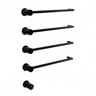 Полотенцесушитель электрический ABBER Charme AH4004MB черный матовый