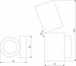 Бра Elektrostandard Deep a062927