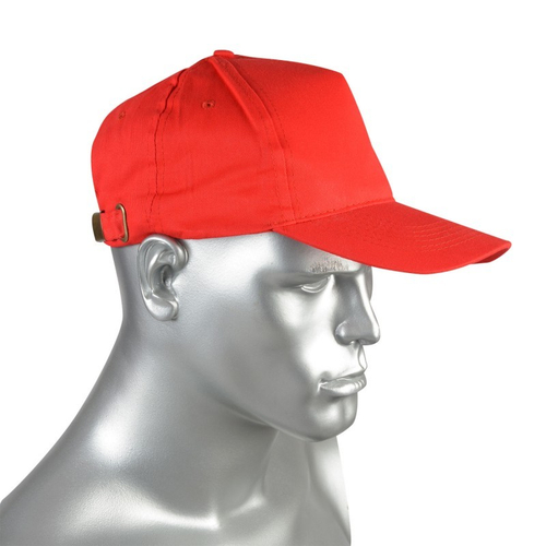 Кепка -"бейсболка" красная (пакет по 50 шт.,в упаковке 200 шт.)