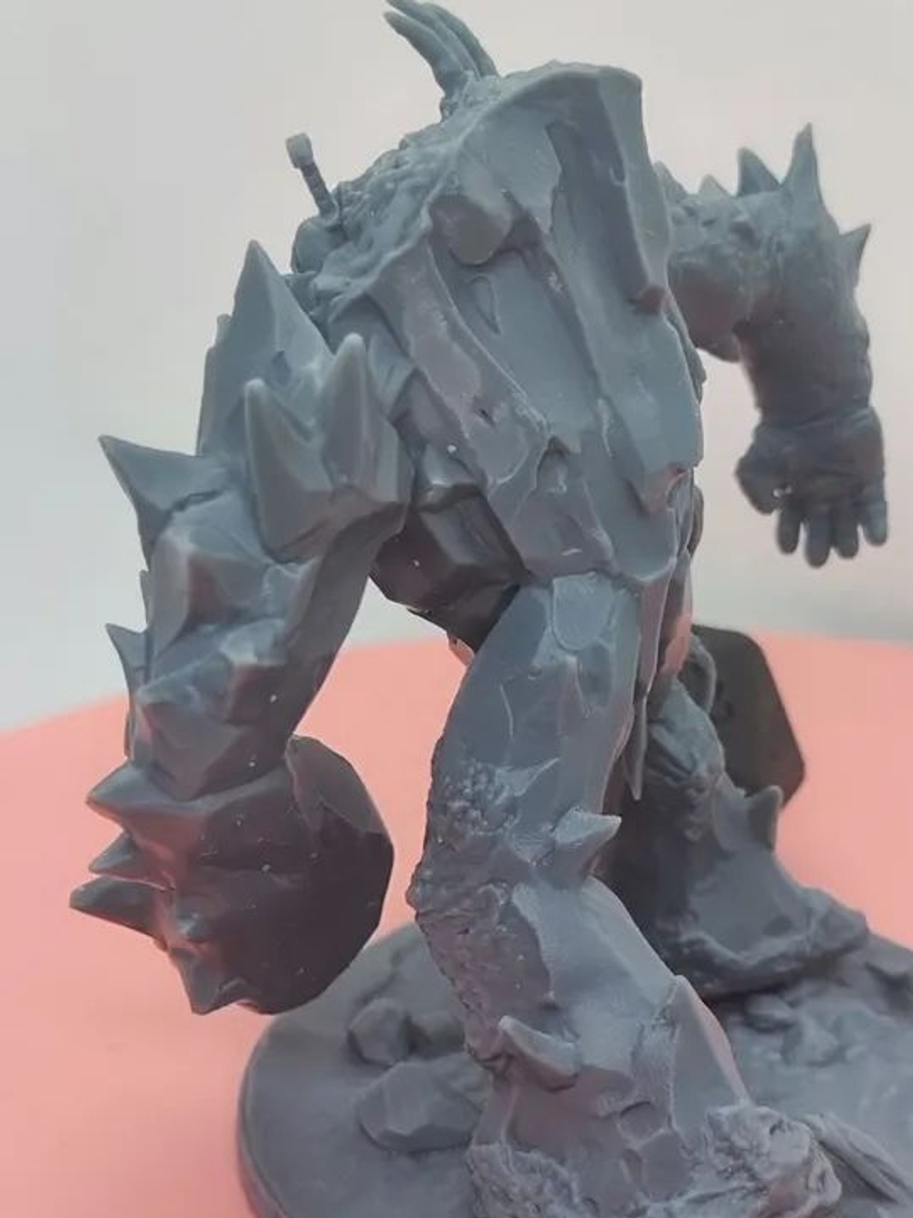 Снежный голем ДнД DnD миниатюры набор Ледяная долина