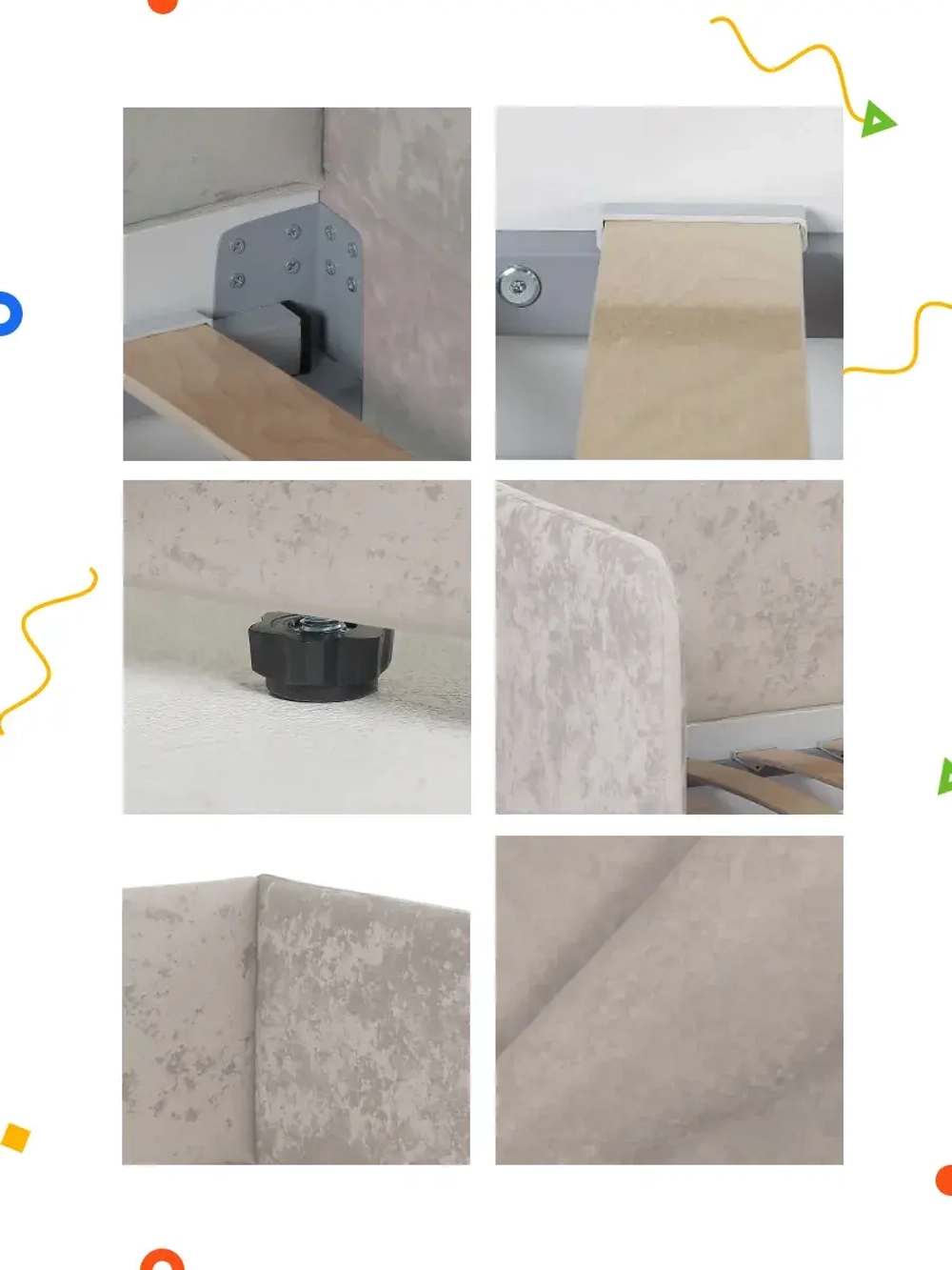 Диван - кровать Lilo 200х90 см ткань Nebby