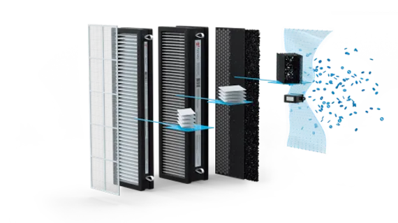 Приточно-очистительный комплекс BREZZA RCB 150 LUX + EH-1000