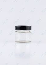 Баночка стеклянная с крышкой 100 мл.