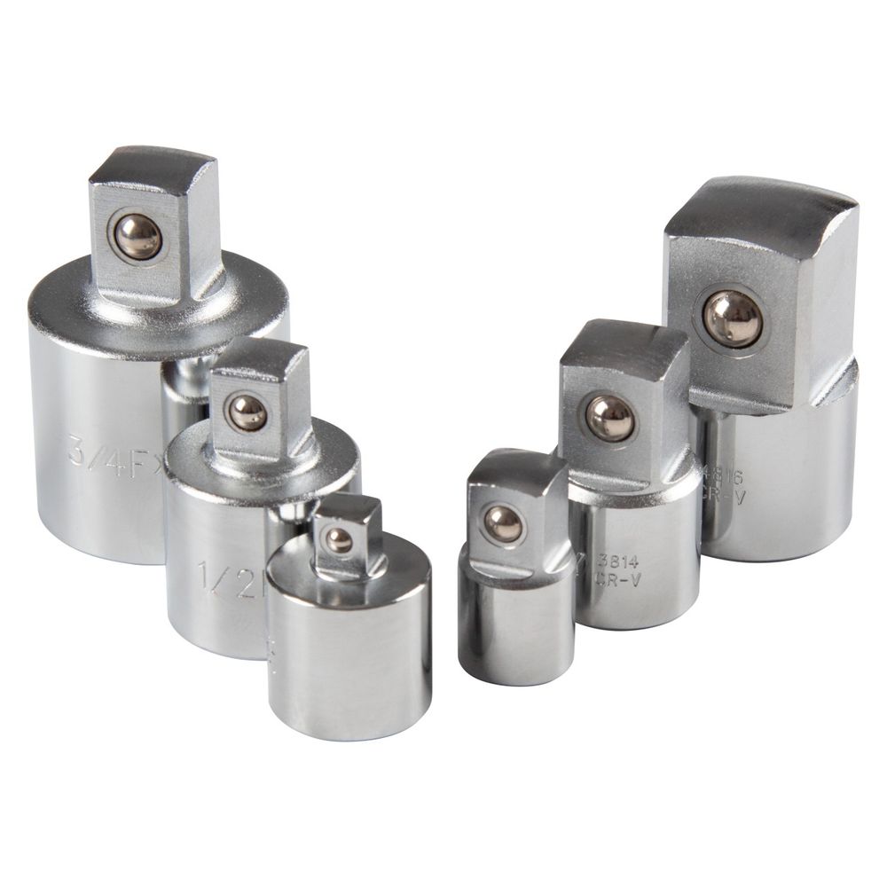 KING TONY (78106) Набор переходников 1/4", 3/8", 1/2", 3/4", 6 предметов, кейс