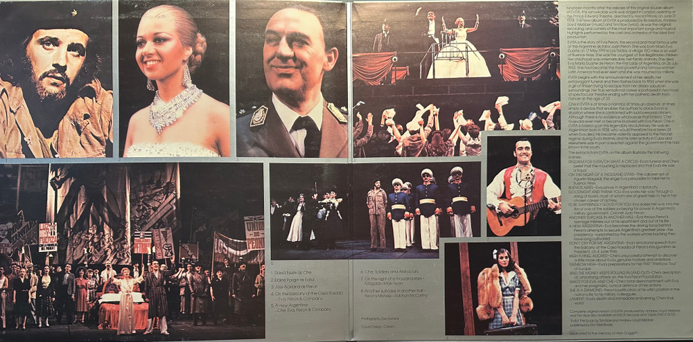 Tim Rice Andrew Lloyd Webber- Evita (Норвегия 1978г.)