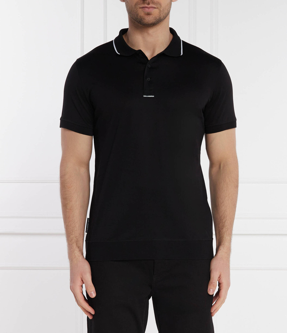 Поло Karl Lagerfeld - черный(745002 542200)