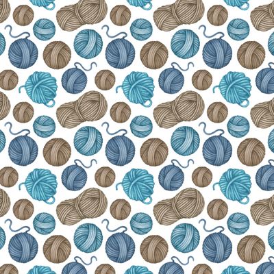 Клубки пряжи