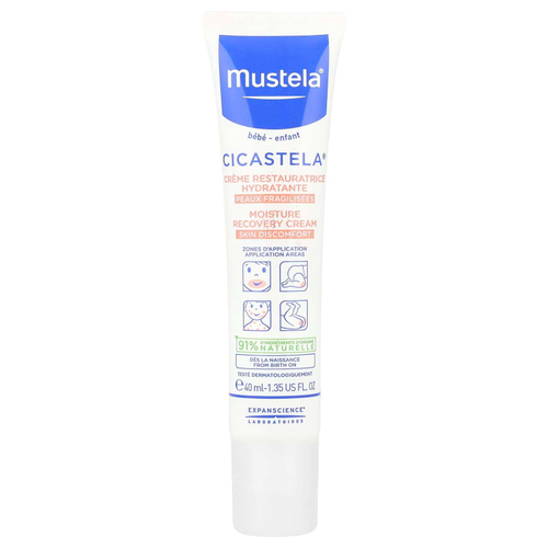 Mustela, увлажняющий восстанавливающий крем Cicastela®, 40 мл (1,35 жидк. унции)