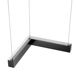 Светильник потолочный Г-образный 60вт 600x300x80мм