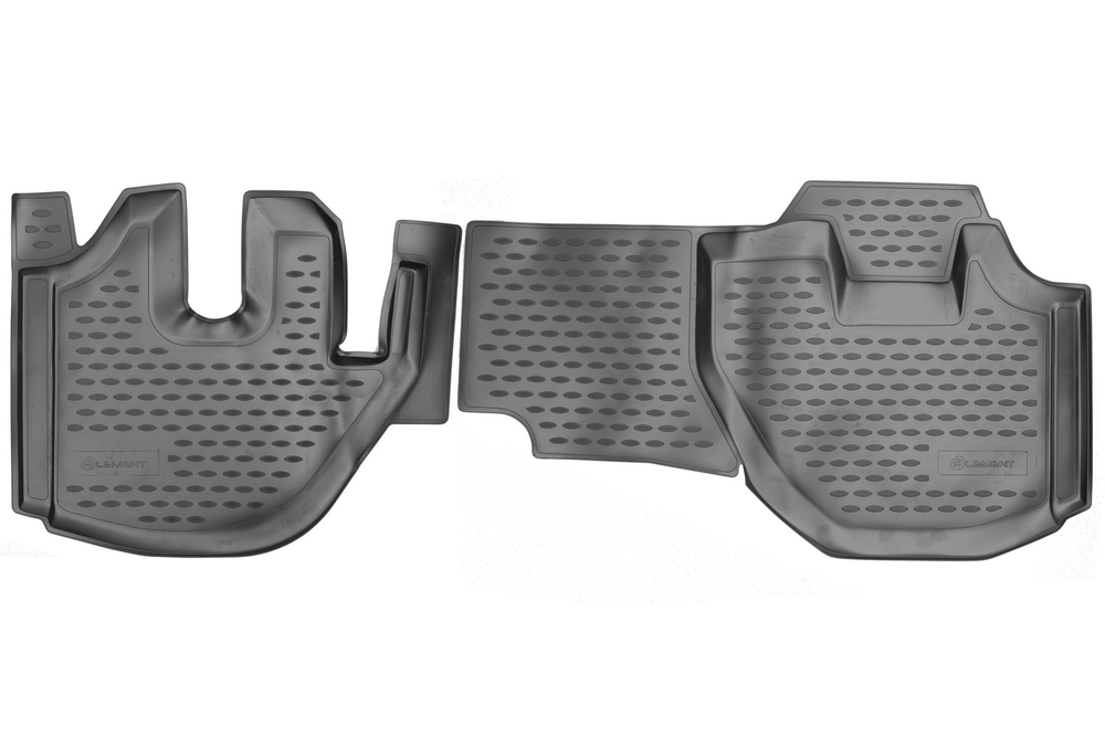 Коврики в салон для ISUZU ELF (NPR75), 2010-, 2шт. (полиуретан) ELEMENTAN0315210.F
