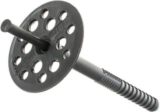 Дюбель гвоздь гриб  для изоляции с пластик гвоздем