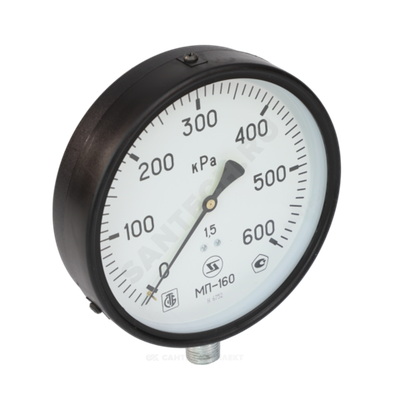 Манометр МП-160 радиальный Дк160мм 0-2,5 МПа кл.1,5 G1/2" ЗАВОД ТЕПЛОТЕХНИЧЕСКИХ ПРИБОРОВ
