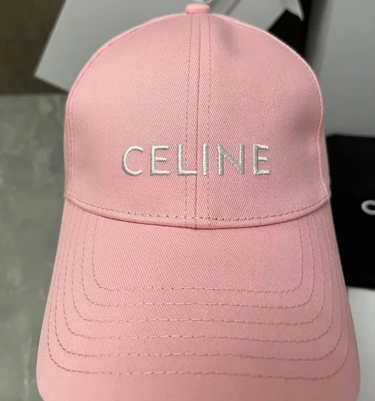 Бейсболка CELINE из хлопка, розовый