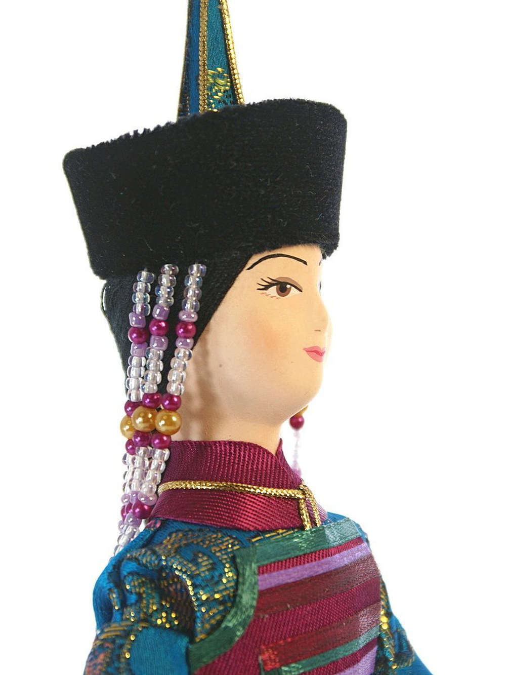 Кукла коллекционная Тувинский женский костюм