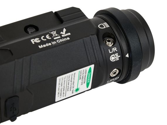 Фонарь подствольный пистолетный Skywoods Arcturus 800 люмен, зеленый ЛЦУ