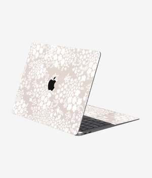 Виниловая наклейка FLORAL CREAM для MacBook