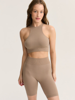 Бесшовные укороченные велосипедки