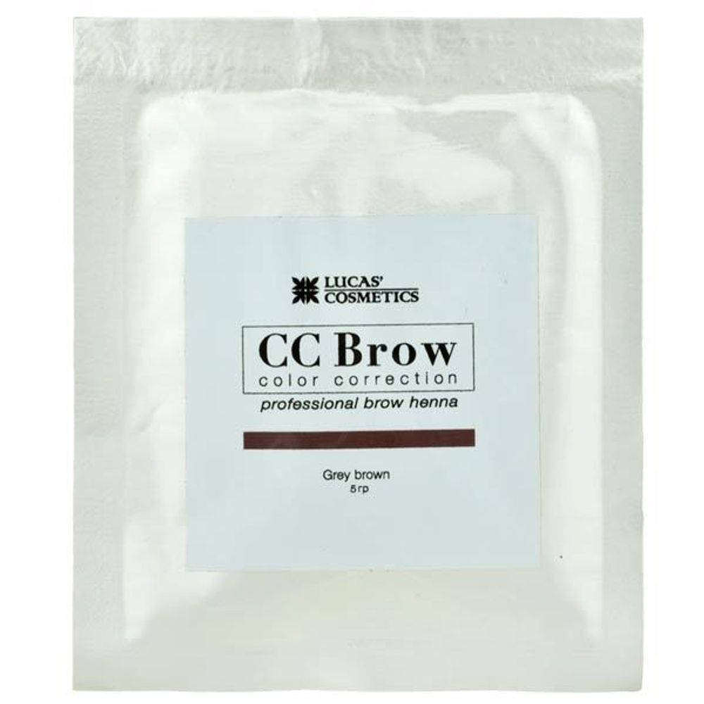 Хна CC Brow Grey Brown (серо-коричневый ) в саше 5 гр