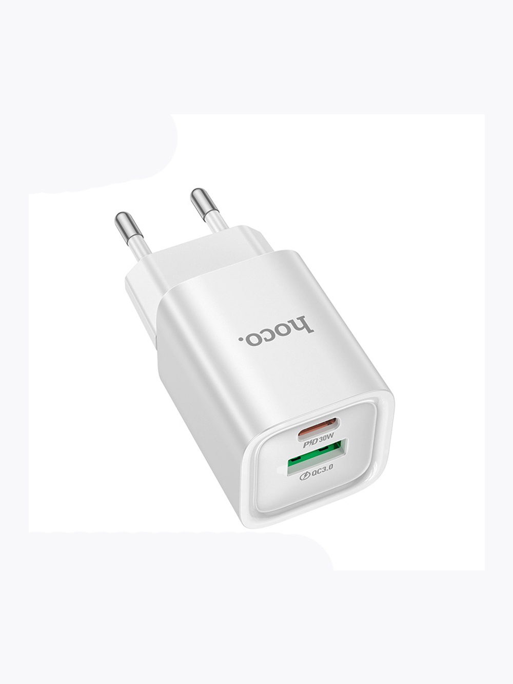 Сетевое зарядное устройство HOCO C149A USB-C USB-A 30W