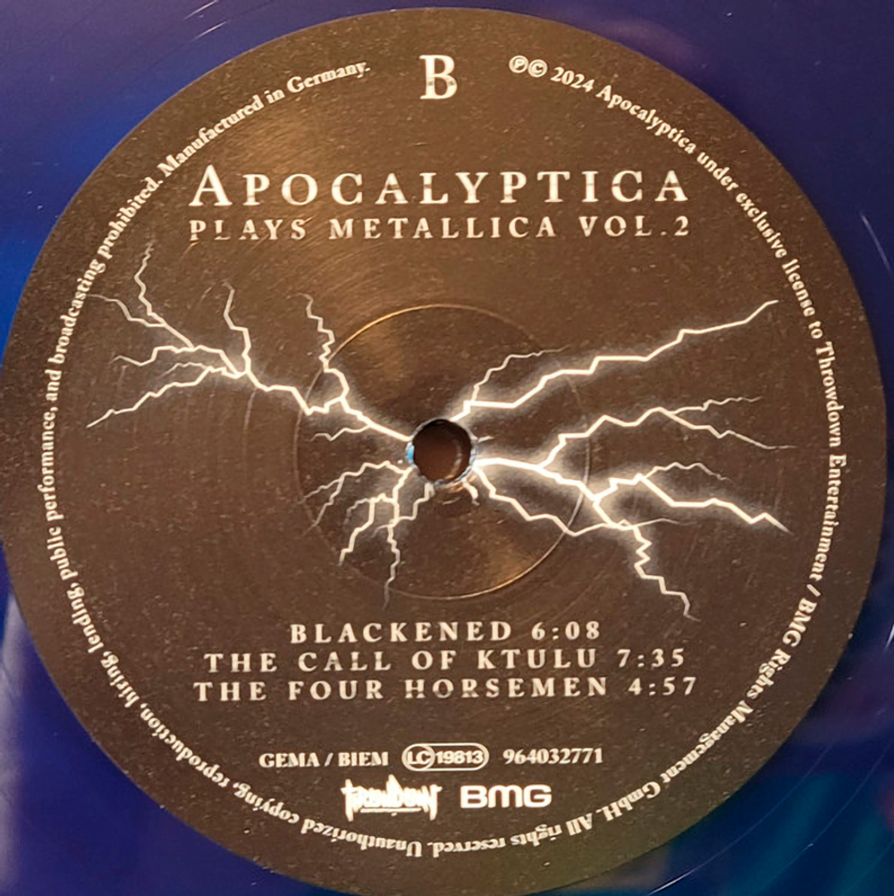 Apocalyptica / Plays Metallica Vol. 2 (Coloured Vinyl)(2LP)