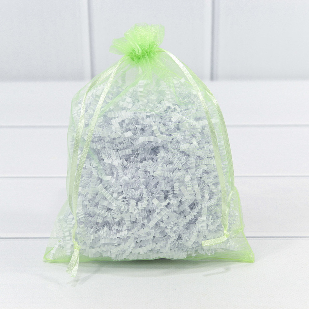 Мешочек 14х20см Органза (Салатовый)