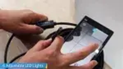 Эндоскоп Гибкая камера с подсветкой USB для Android и PC, провод 2м