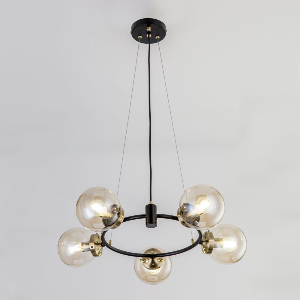 Citilux Планета CL105155 Люстра подвесная Бронза