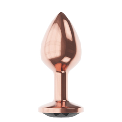 Анальная Пробка Diamond Jet Shine L Розовое Золото 4022-02lola