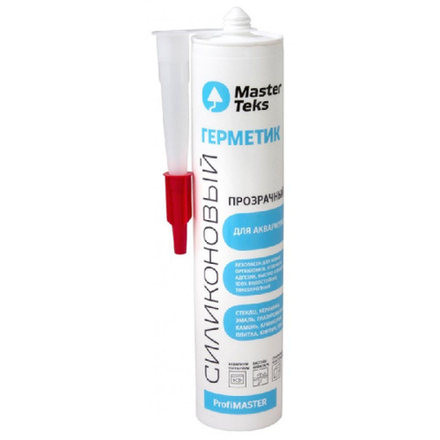 Герметик MasterTeks РМ силик д/аквариумов прозрач 280г