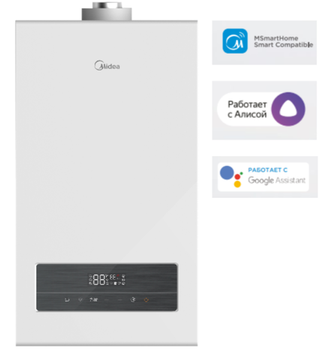 Газовый котел Midea MGB-24-2F NEMAN двухконтурный с закрытой камерой сгорания