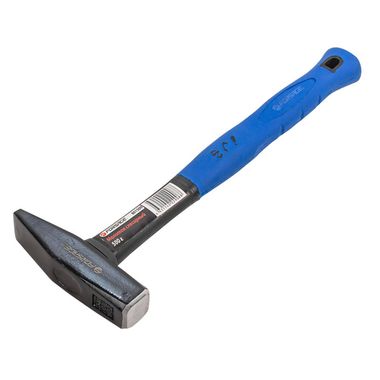 Молоток слесарный с фиберглассовой эргономичной ручкой и резиновой противоскользящей накладкой (500г) Forsage F-801500