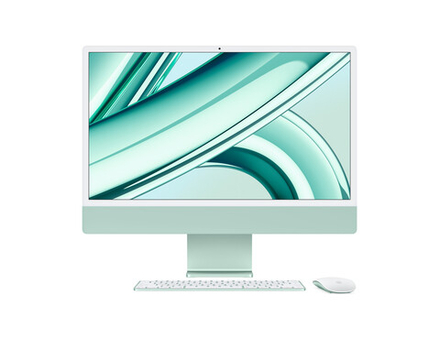 Apple iMac M3, 2023, 8GB, 256GB, 8-CPU, 10-GPU, Green (Зелёный)