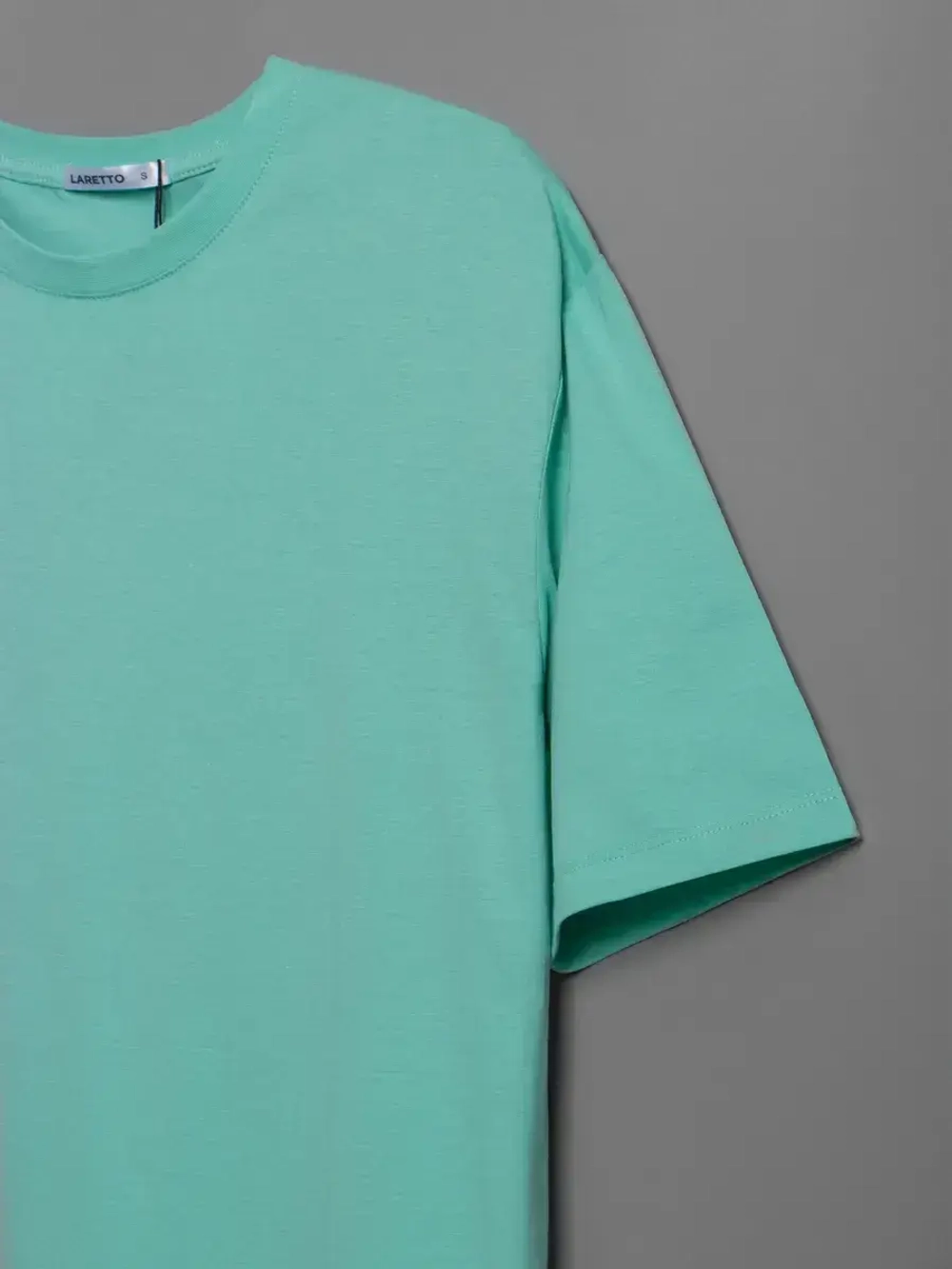 Футболка мужская летняя повседневная однотонная хлопок