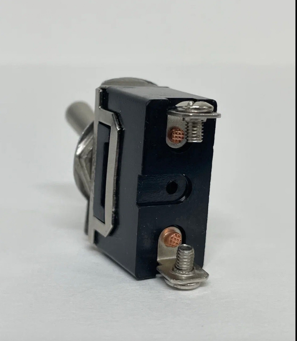 ON-OFF (2 контакта) / Тумблер выключатель на 2 контакта ON-OFF 10 ампер 125 vac TG (1 шт.)