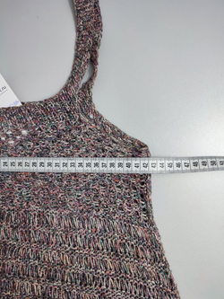 Топ вязаный разноцветный 46 размер