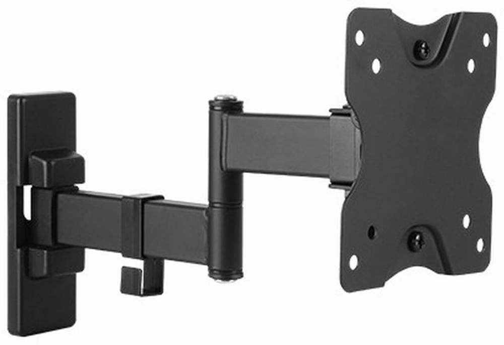 Кронштейн для телевизора Ultramounts (UM 861) черный 13"-27" макс.20кг настенный поворотно-выдвижной и наклонный