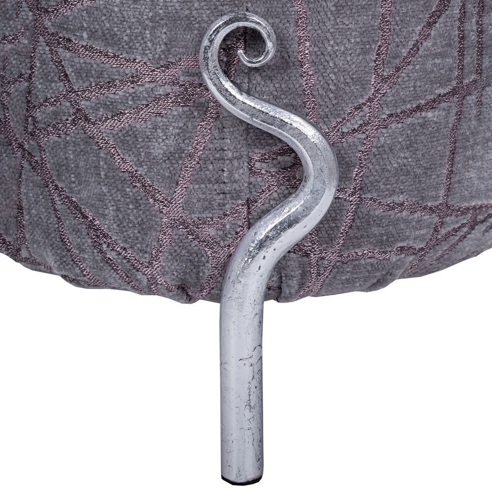 Банкетка Авиньон Сильвер Роуз Серебро