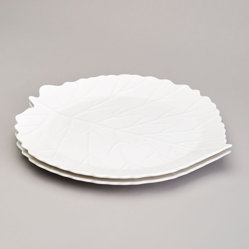 НАБОР ТАРЕЛОК ОБЕДЕННЫХ LEFARD "LEAVES" 2 ШТ. 30*29*3 СМ