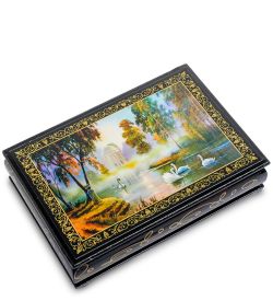 Народные промыслы ШК-11/ 4-E Шкатулка в технике декупаж (11х16х4)