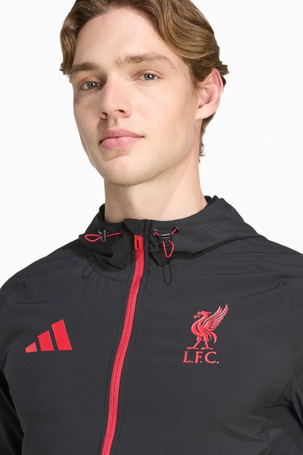 Куртка adidas Liverpool FC 25/26 Competition Vis Tech Travel - черный