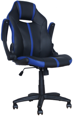 Компьютерное кресло MF-609 black+dark blue