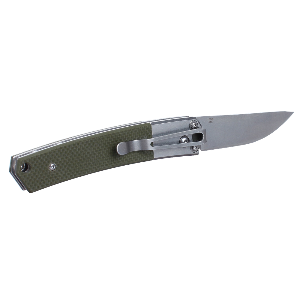 Нож Ganzo G7362-GR 440C Выкидной с фиксацией