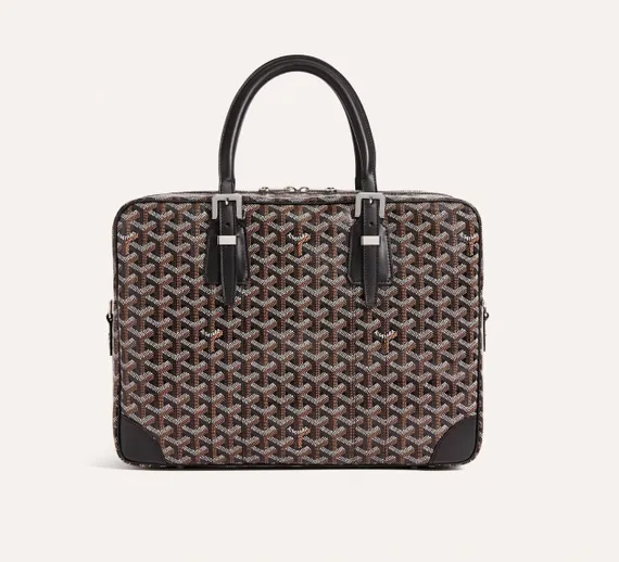Портфель GOYARD Ambassade MM, чёрный