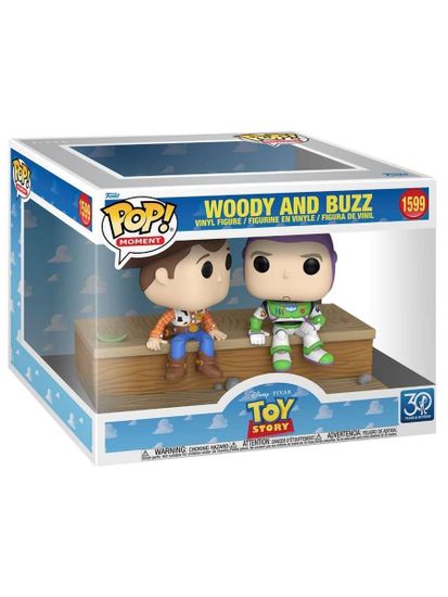 Фигурка Funko POP! Moment Disney Toy Story 30th Woody And Buzz (1599) 88466